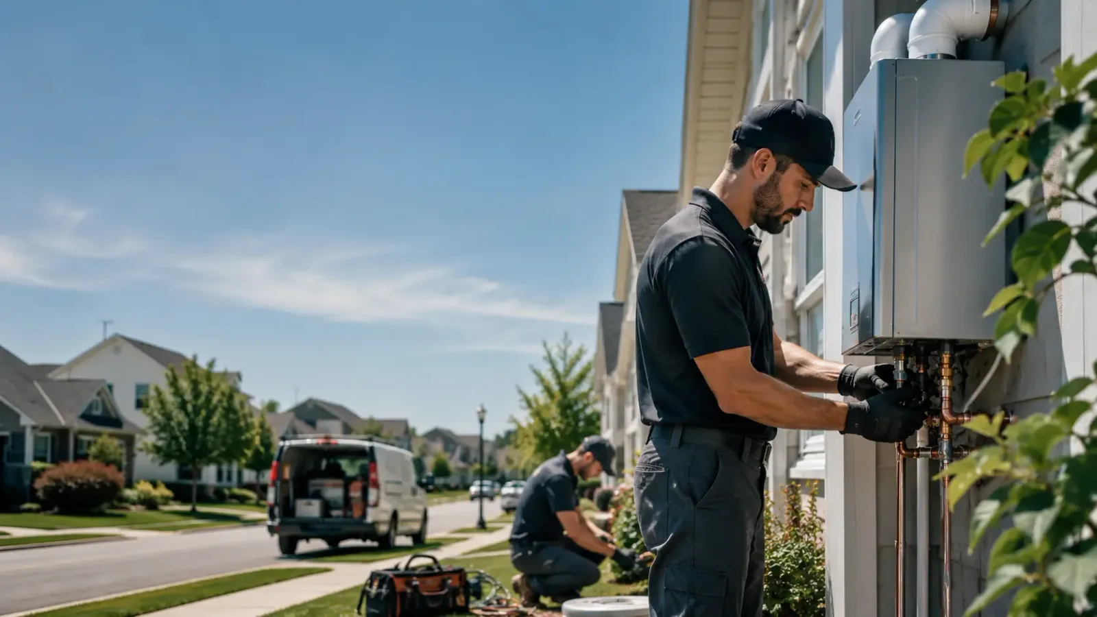 Tankless Water Heater Installation in Selfridge, ND
